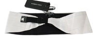 White Men Waist Belt 100% Silk Cummerbund